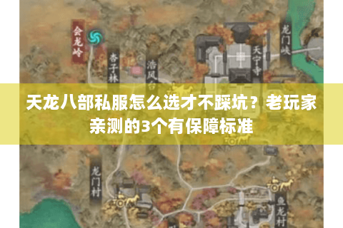 天龙八部私服怎么选才不踩坑?老玩家亲测的3个有保障标准 天龙八部私服怎么选才不踩坑?老玩家亲测的3个有保障标准