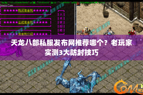 天龙八部私服发布网推荐哪个?老玩家实测3大防封技巧 天龙八部私服发布网推荐哪个?老玩家实测3大防封技巧