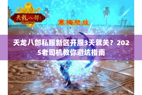 天龙八部私服新区开服3天就关?2025老司机教你避坑指南 天龙八部私服新区开服3天就关?2025老司机教你避坑指南