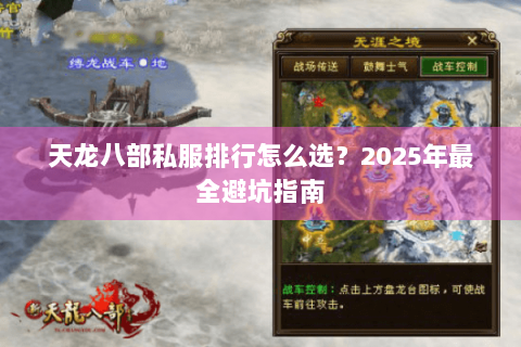 天龙八部私服排行怎么选？2025年最全避坑指南