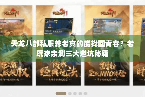 天龙八部私服养老真的能找回青春?老玩家亲测三大避坑秘籍 天龙八部私服养老真的能找回青春?老玩家亲测三大避坑秘籍