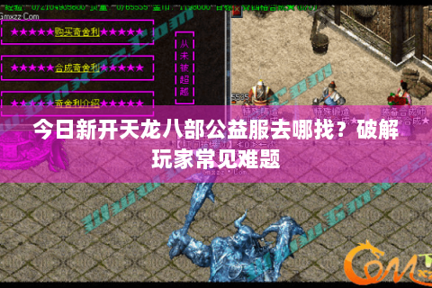 今日新开天龙八部公益服去哪找?破解玩家常见难题 今日新开天龙八部公益服去哪找?破解玩家常见难题