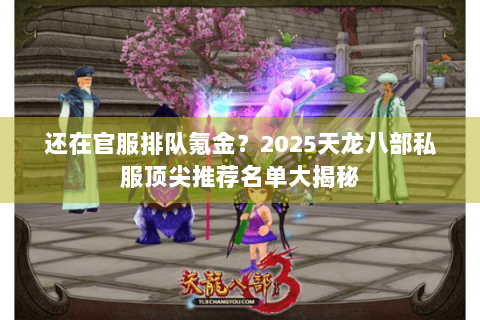 还在官服排队氪金?2025天龙八部私服顶尖推荐名单大揭秘 还在官服排队氪金?2025天龙八部私服顶尖推荐名单大揭秘