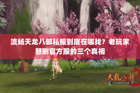 流畅天龙八部私服到底在哪找?老玩家怒删官方服的三个真相 流畅天龙八部私服到底在哪找?老玩家怒删官方服的三个真相