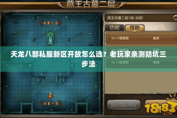 天龙八部私服新区开放怎么选?老玩家亲测防坑三步法 天龙八部私服新区开放怎么选?老玩家亲测防坑三步法