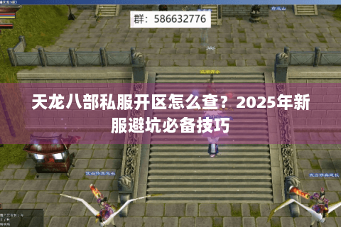 天龙八部私服开区怎么查？2025年新服避坑必备技巧