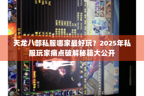 天龙八部私服哪家最好玩?2025年私服玩家痛点破解秘籍大公开 天龙八部私服哪家最好玩?2025年私服玩家痛点破解秘籍大公开