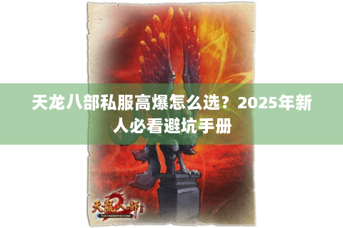 天龙八部私服高爆怎么选？2025年新人必看避坑手册