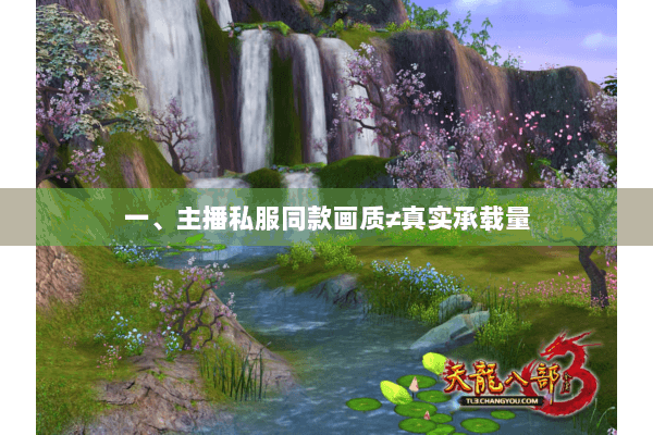 一、主播私服同款画质≠真实承载量 一、主播私服同款画质≠真实承载量