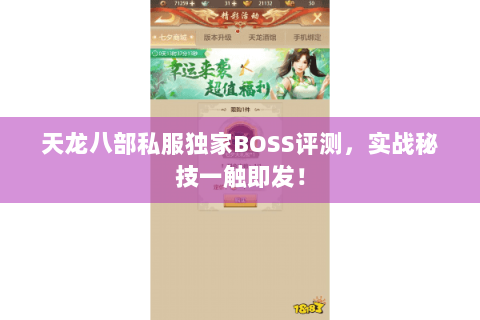 天龙八部私服独家BOSS评测,实战秘技一触即发! 天龙八部私服独家BOSS评测,实战秘技一触即发!