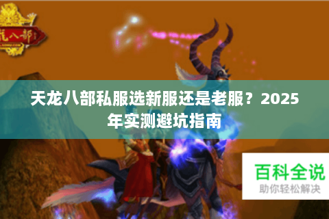 天龙八部私服选新服还是老服？2025年实测避坑指南