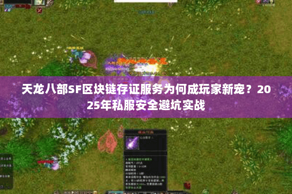 天龙八部SF区块链存证服务为何成玩家新宠?2025年私服安全避坑实战 天龙八部SF区块链存证服务为何成玩家新宠?2025年私服安全避坑实战