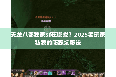 天龙八部独家sf在哪找？2025老玩家私藏的防踩坑秘诀