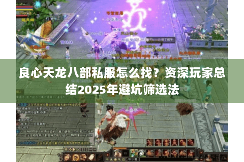良心天龙八部私服怎么找?资深玩家总结2025年避坑筛选法 良心天龙八部私服怎么找?资深玩家总结2025年避坑筛选法
