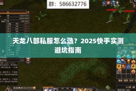 天龙八部私服怎么选？2025快手实测避坑指南