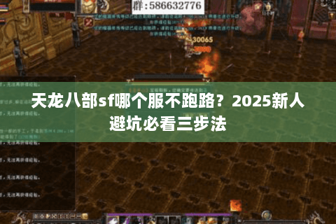 天龙八部sf哪个服不跑路？2025新人避坑必看三步法