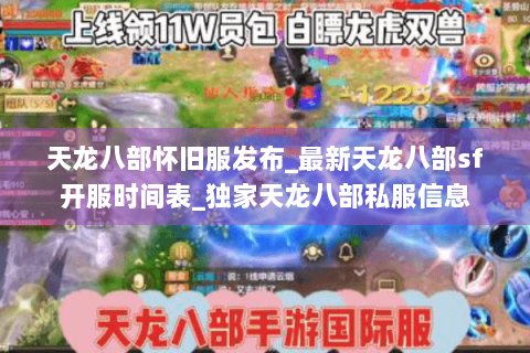 天龙八部怀旧服发布_最新天龙八部sf开服时间表_独家天龙八部私服信息