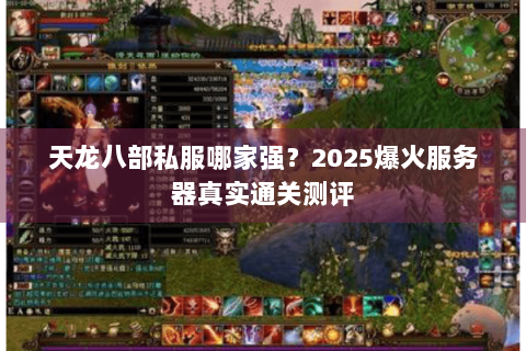 天龙八部私服哪家强？2025爆火服务器真实通关测评