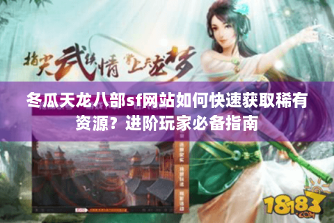 冬瓜天龙八部sf网站如何快速获取稀有资源？进阶玩家必备指南