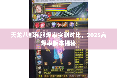 天龙八部私服爆率实测对比，2025高爆率版本揭秘
