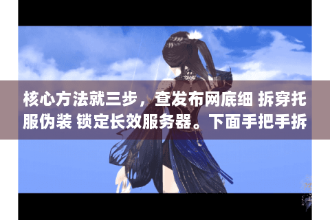 核心方法就三步，查发布网底细 拆穿托服伪装 锁定长效服务器。下面手把手拆解实操