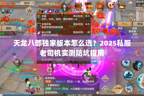 天龙八部独家版本怎么选？2025私服老司机实测防坑指南
