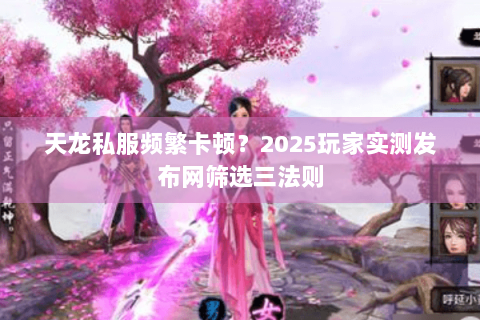 天龙私服频繁卡顿？2025玩家实测发布网筛选三法则