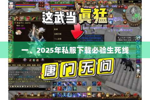 一、2025年私服下载必验生死线