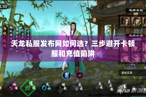 天龙私服发布网如何选？三步避开卡顿服和充值陷阱