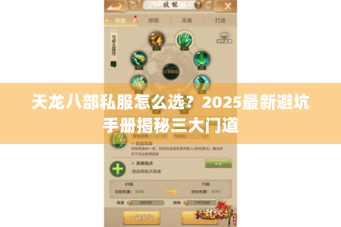 天龙八部私服怎么选?2025最新避坑手册揭秘三大门道 天龙八部私服怎么选?2025最新避坑手册揭秘三大门道