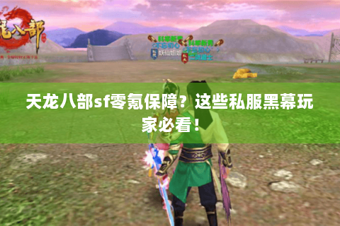 天龙八部sf零氪保障？这些私服黑幕玩家必看！