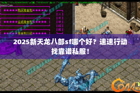 2025新天龙八部sf哪个好?速速行动找靠谱私服! 2025新天龙八部sf哪个好?速速行动找靠谱私服!