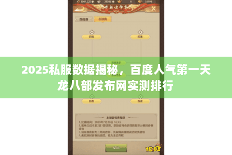 2025私服数据揭秘,百度人气第一天龙八部发布网实测排行 2025私服数据揭秘,百度人气第一天龙八部发布网实测排行