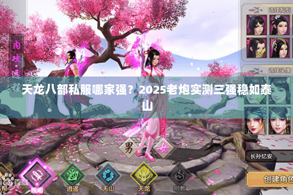 天龙八部私服哪家强？2025老炮实测三强稳如泰山