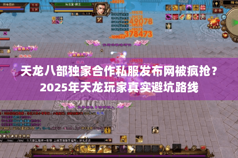 天龙八部独家合作私服发布网被疯抢？2025年天龙玩家真实避坑路线