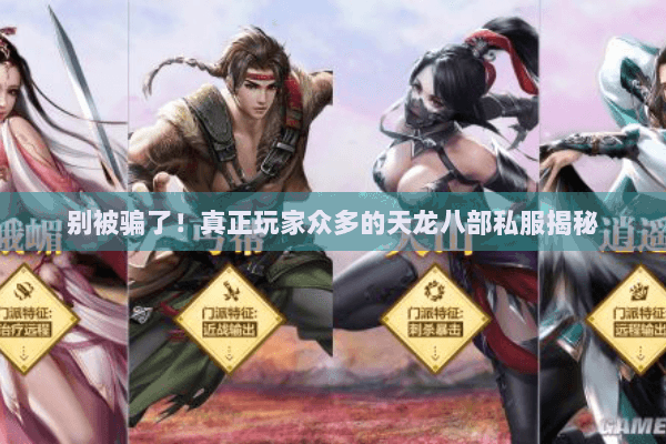 别被骗了！真正玩家众多的天龙八部私服揭秘