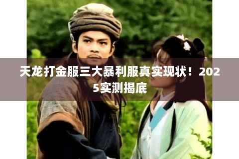 天龙打金服三大暴利服真实现状!2025实测揭底 天龙打金服三大暴利服真实现状!2025实测揭底