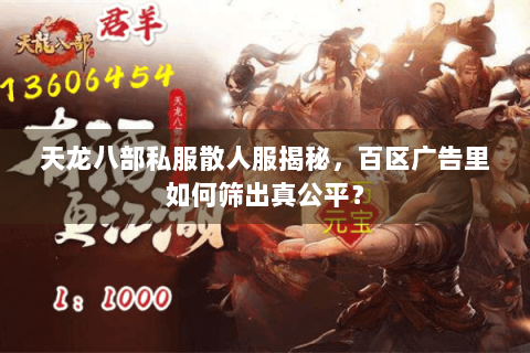 天龙八部私服散人服揭秘,百区广告里如何筛出真公平? 天龙八部私服散人服揭秘,百区广告里如何筛出真公平?