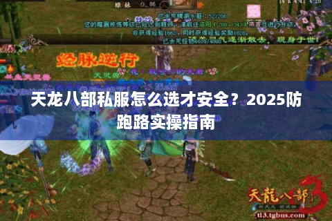 天龙八部私服怎么选才安全？2025防跑路实操指南