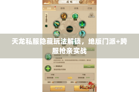 天龙私服隐藏玩法解锁,绝版门派+跨服抢亲实战 天龙私服隐藏玩法解锁,绝版门派+跨服抢亲实战