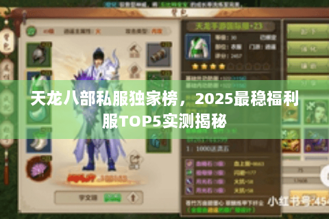 天龙八部私服独家榜,2025最稳福利服TOP5实测揭秘 天龙八部私服独家榜,2025最稳福利服TOP5实测揭秘