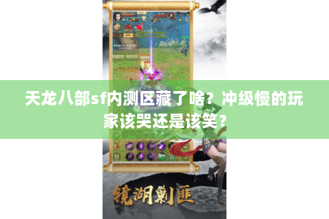 天龙八部sf内测区藏了啥？冲级慢的玩家该哭还是该笑？
