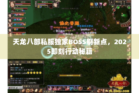 天龙八部私服独家BOSS刷新点,2025即刻行动秘籍 天龙八部私服独家BOSS刷新点,2025即刻行动秘籍