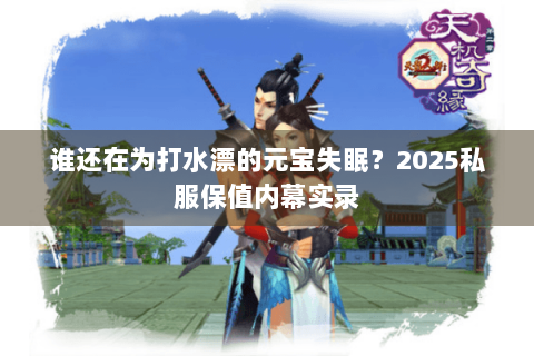 谁还在为打水漂的元宝失眠?2025私服保值内幕实录 谁还在为打水漂的元宝失眠?2025私服保值内幕实录