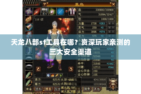 天龙八部sf工具在哪?资深玩家亲测的三大安全渠道 天龙八部sf工具在哪?资深玩家亲测的三大安全渠道
