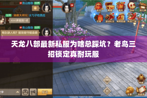 天龙八部最新私服为啥总踩坑？老鸟三招锁定真耐玩服