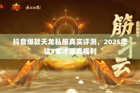 抖音爆款天龙私服真实评测,2025年这3家才是真福利 抖音爆款天龙私服真实评测,2025年这3家才是真福利
