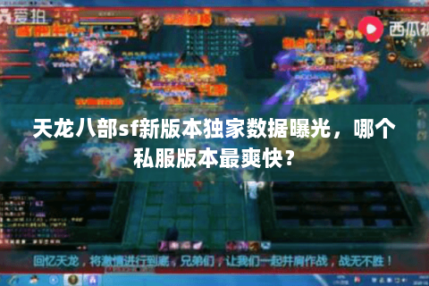 天龙八部sf新版本独家数据曝光,哪个私服版本最爽快? 天龙八部sf新版本独家数据曝光,哪个私服版本最爽快?