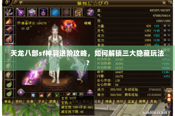 天龙八部sf神羽进阶攻略，如何解锁三大隐藏玩法？