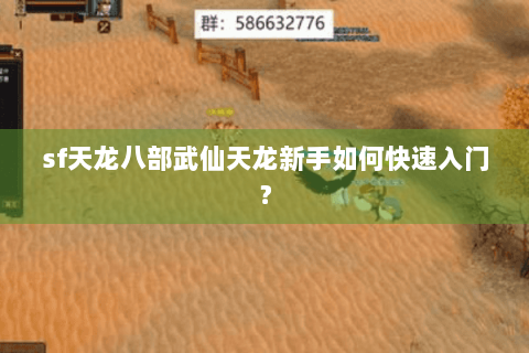 sf天龙八部武仙天龙新手如何快速入门? sf天龙八部武仙天龙新手如何快速入门?